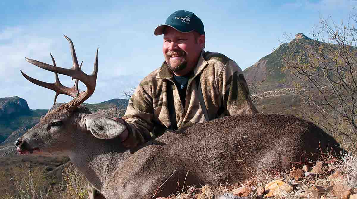 Lee shot this dandy Coues’ deer in Mexico with a .257 Weatherby Magnum, the cartridge he prefers for these little whitetails.